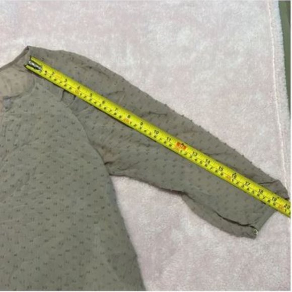 Babaton Aritzia "Augusta" Silk Swiss Dot Blouse - Picture 9 of 14